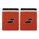 Babolat Terry Jumbo Wristband 2x Cherry Tomato / Black